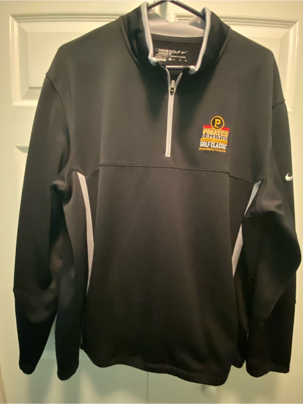 Pittsburgh Pirates Spring Training Golf Classic Black/Gray Pullover by Nike XL